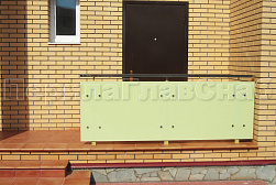 Стеклянные ограждения для улицы в Тюмени. Готовые проекты ПерилаГлавСнаб - фото 4 Стеклянные ограждения для улицы в Тюмени. Готовые проекты ПерилаГлавСнаб - фото 4