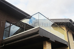 Перила и ограждения для террас в Тюмени. Готовые проекты ПерилаГлавСнаб - фото 18