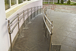 Поручни для инвалидов из нержавеющей стали в Тюмени. Готовые проекты ПерилаГлавСнаб - фото 19