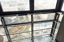 Ограждение на окна из нержавеющей стали в Тюмени. Готовые проекты ПерилаГлавСнаб - фото 19