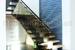 Ограждения лестничных маршей в Тюмени. Готовые проекты ПерилаГлавСнаб - фото 18