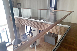 Цельностеклянные ограждения на несущем стекле в Тюмени. Готовые проекты ПерилаГлавСнаб - фото 15