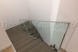 Ограждения лестничных маршей в Тюмени. Готовые проекты ПерилаГлавСнаб - фото 23