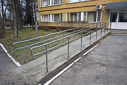 Поручни для инвалидов из нержавеющей стали в Тюмени. Готовые проекты ПерилаГлавСнаб - фото 20