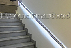 Поручни, перила и ограждения с подсветкой в Тюмени. Готовые проекты ПерилаГлавСнаб - фото 27 Поручни, перила и ограждения с подсветкой в Тюмени. Готовые проекты ПерилаГлавСнаб - фото 27