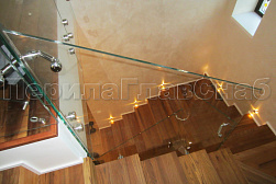 Ограждения лестничных маршей в Тюмени. Готовые проекты ПерилаГлавСнаб - фото 2