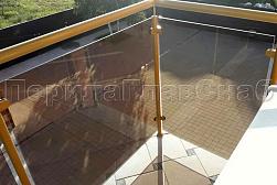 Стеклянные перила для балконов в Тюмени. Готовые проекты ПерилаГлавСнаб - фото 9 Стеклянные перила для балконов в Тюмени. Готовые проекты ПерилаГлавСнаб - фото 9