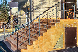 Ограждения из нержавеющей стали с тремя ригелями в Тюмени. Готовые проекты ПерилаГлавСнаб - фото 3 Ограждения из нержавеющей стали с тремя ригелями в Тюмени. Готовые проекты ПерилаГлавСнаб - фото 3