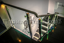 Поручни, перила и ограждения с подсветкой в Тюмени. Готовые проекты ПерилаГлавСнаб - фото 26 Поручни, перила и ограждения с подсветкой в Тюмени. Готовые проекты ПерилаГлавСнаб - фото 26