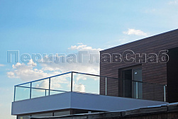 Перила и ограждения для террас в Тюмени. Готовые проекты ПерилаГлавСнаб - фото 26