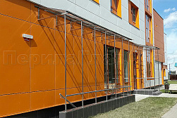 Козырьки и навесы на металлокаркасе в Тюмени. Готовые проекты ПерилаГлавСнаб - фото 15 Козырьки и навесы на металлокаркасе в Тюмени. Готовые проекты ПерилаГлавСнаб - фото 15