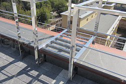 Ограждения для кровли из нержавеющей стали в Тюмени. Готовые проекты ПерилаГлавСнаб - фото 10