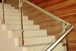 Ограждения лестничных маршей в Тюмени. Готовые проекты ПерилаГлавСнаб - фото 5