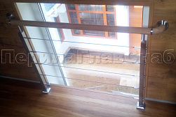 Ограждение на окна из нержавеющей стали в Тюмени. Готовые проекты ПерилаГлавСнаб - фото 13