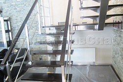 Ограждения для лестниц в Тюмени. Готовые проекты ПерилаГлавСнаб - фото 28