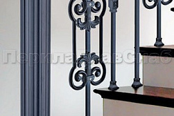 Латунные перила под золото в Тюмени. Готовые проекты ПерилаГлавСнаб - фото 5