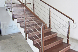 Четырёх и многоригельные перила и ограждения в Тюмени. Готовые проекты ПерилаГлавСнаб - фото 5