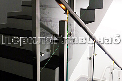 Ограждения для лестниц в Тюмени. Готовые проекты ПерилаГлавСнаб - фото 7