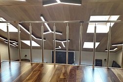 Ограждения и перила без ригелей из нержавеющей стали (без заполнения) в Тюмени. Готовые проекты ПерилаГлавСнаб - фото 13 Ограждения и перила без ригелей из нержавеющей стали (без заполнения) в Тюмени. Готовые проекты ПерилаГлавСнаб - фото 13