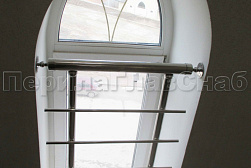 Ограждение на окна из нержавеющей стали в Тюмени. Готовые проекты ПерилаГлавСнаб - фото 9