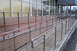 Поручни для инвалидов из нержавеющей стали в Тюмени. Готовые проекты ПерилаГлавСнаб - фото 22