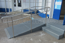 Поручни для инвалидов из нержавеющей стали в Тюмени. Готовые проекты ПерилаГлавСнаб - фото 9