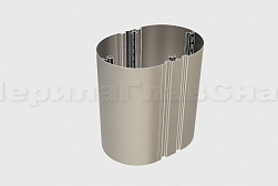 Облицовка колонн нержавеющей сталью в Тюмени. Готовые проекты ПерилаГлавСнаб - фото 3