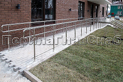 Хромированные перила в Тюмени. Готовые проекты ПерилаГлавСнаб - фото 4