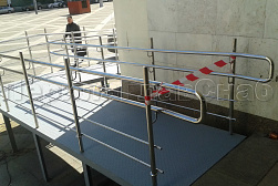 Поручни для инвалидов из нержавеющей стали в Тюмени. Готовые проекты ПерилаГлавСнаб - фото 7