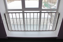 Ограждение на окна из нержавеющей стали в Тюмени. Готовые проекты ПерилаГлавСнаб - фото 11