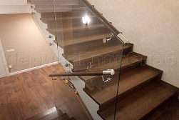 Перила и ограждения из нержавейки и дерева в Тюмени. Готовые проекты ПерилаГлавСнаб - фото 17