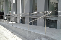 Поручни для инвалидов из нержавеющей стали в Тюмени. Готовые проекты ПерилаГлавСнаб - фото 10