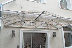 Козырьки и навесы на металлокаркасе в Тюмени. Готовые проекты ПерилаГлавСнаб - фото 1 Козырьки и навесы на металлокаркасе в Тюмени. Готовые проекты ПерилаГлавСнаб - фото 1