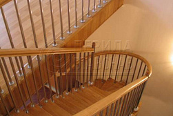 Перила и ограждения с вертикальным заполнением в Тюмени. Готовые проекты ПерилаГлавСнаб - фото 14