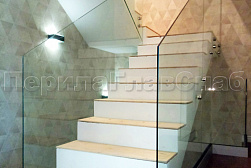 Ограждения лестничных маршей в Тюмени. Готовые проекты ПерилаГлавСнаб - фото 17