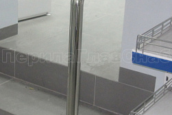 Ограждения и перила без ригелей из нержавеющей стали (без заполнения) в Тюмени. Готовые проекты ПерилаГлавСнаб - фото 2 Ограждения и перила без ригелей из нержавеющей стали (без заполнения) в Тюмени. Готовые проекты ПерилаГлавСнаб - фото 2