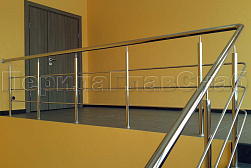 Ограждения из нержавеющей стали с тремя ригелями в Тюмени. Готовые проекты ПерилаГлавСнаб - фото 17 Ограждения из нержавеющей стали с тремя ригелями в Тюмени. Готовые проекты ПерилаГлавСнаб - фото 17