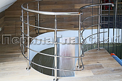 Четырёх и многоригельные перила и ограждения в Тюмени. Готовые проекты ПерилаГлавСнаб - фото 13