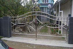 Нержавеющие калитки в Тюмени. Готовые проекты ПерилаГлавСнаб - фото 11