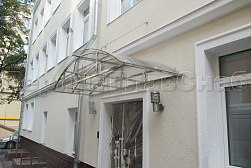 Козырьки и навесы на металлокаркасе в Тюмени. Готовые проекты ПерилаГлавСнаб - фото 2 Козырьки и навесы на металлокаркасе в Тюмени. Готовые проекты ПерилаГлавСнаб - фото 2