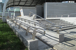 Поручни для инвалидов из нержавеющей стали в Тюмени. Готовые проекты ПерилаГлавСнаб - фото 8