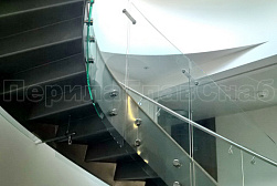Стеклянные перила для винтовых лестниц в Тюмени. Готовые проекты ПерилаГлавСнаб - фото 8 Стеклянные перила для винтовых лестниц в Тюмени. Готовые проекты ПерилаГлавСнаб - фото 8
