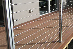 Тросовые ограждения в Тюмени. Готовые проекты ПерилаГлавСнаб - фото 2