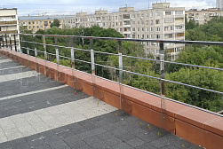 Ограждения для кровли из нержавеющей стали в Тюмени. Готовые проекты ПерилаГлавСнаб - фото 7