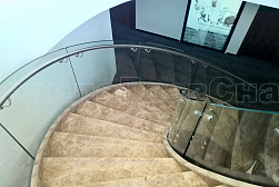 Ограждения для лестниц в Тюмени. Готовые проекты ПерилаГлавСнаб - фото 13