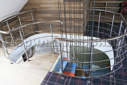 Четырёх и многоригельные перила и ограждения в Тюмени. Готовые проекты ПерилаГлавСнаб - фото 12