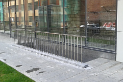 Перила и ограждения с вертикальным заполнением в Тюмени. Готовые проекты ПерилаГлавСнаб - фото 6